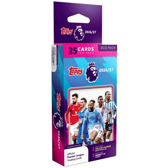 Premier League 2027 Trading Card Game Eco Pack - RELEASE DATE: AUGUST 6, 2026
