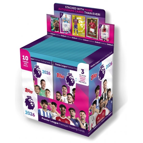 Premier League 2026 Trading Card Game CDU (28ct) RRP £3.50