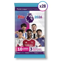 Premier League 2026 Trading Card Game CDU (28ct) RRP £3.50 - RELEASE DATE: AUGUST 7, 2025
