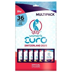 Women's Euro 2025 Official Stickers Multipack RRP £5.99