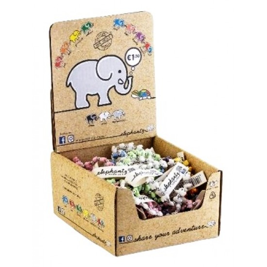 Classic ELEPHANTZ Bracelets CDU (50ct) RRP £1.99