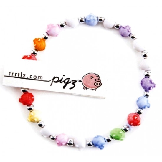 Classic PIGZ Bracelets CDU (50ct) RRP £1.99 Classic PIGZ Bracelets CDU (50ct) RRP £1.99
