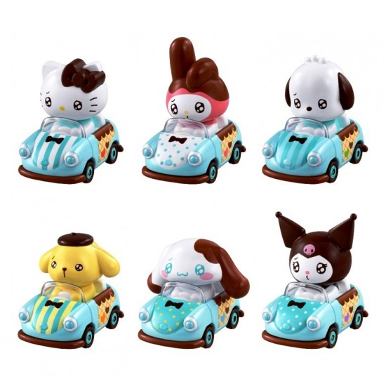 Tomica Dream Sanrio Character Assortment - Volume 2 (6ct) RRP £9.99 Tomica Dream Sanrio Character Assortment - Volume 2 (6ct) RRP £9.99