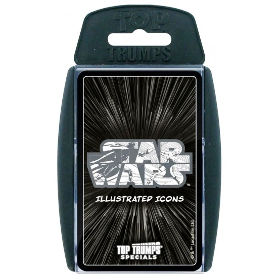 Top Trumps Star Wars Illustrated Icons RRP £8.00