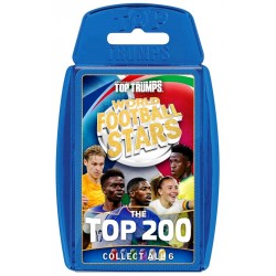 Top Trumps World Football Stars - The Top 200 RRP £8.00