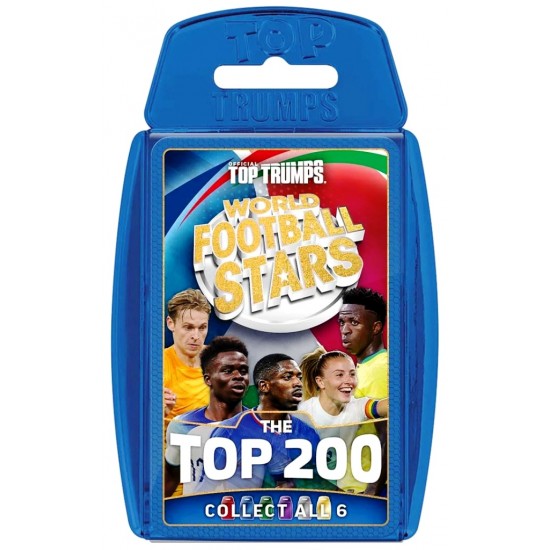 Top Trumps World Football Stars - The Top 200 RRP £8.00