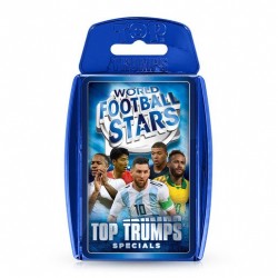 Top Trumps World Football Stars RRP £8.00