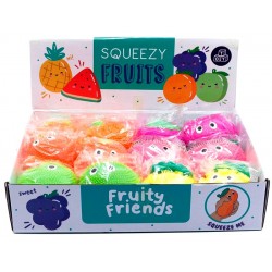 Squeezy Puffer Fruity Friends - 6 Assorted (12ct) RRP £2.99