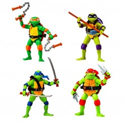 Teenage Mutant Ninja Turtles Movie Turtles Figure Assortment (6ct) RRP £10.99