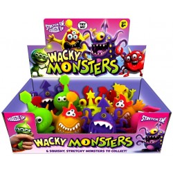 Wacky Monsters - 6 assorted (12ct) RRP £1.99
