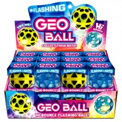 Flashing Geo Ball in Display Box (24ct) RRP £2.99