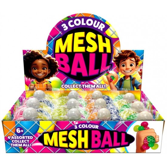 Mesh Ball 3-colour (12ct) RRP £1.49