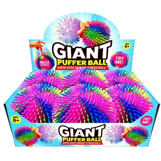 Giant Puffer Ball 3-tone Colour (6ct) RRP £4.99