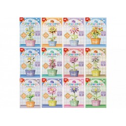 Flower Potted Plant Nano Block Assortment (24ct) RRP £1.99