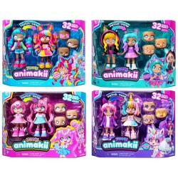 Animakii Doll Assortment (4ct) RRP £17.99