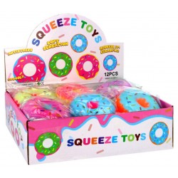 Doughnut 9cm Pastel Squeeze Toy (12ct) RRP £2.49 Doughnut 9cm Pastel Squeeze Toy (12ct) RRP £2.49