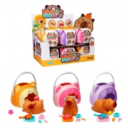 Capybara Pet Carry Case Assortment CDU (18ct) RRP £2.99 Capybara Pet Carry Case Assortment CDU (18ct) RRP £2.99
