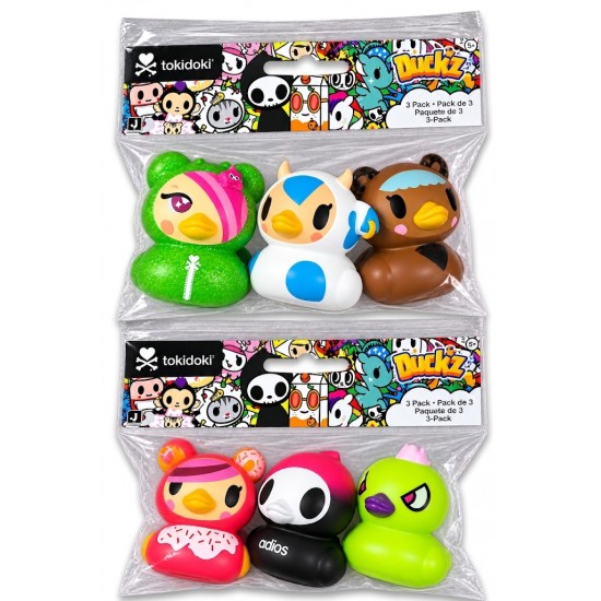Tokidoki Duckz 3-Pack Assortment (12ct) rrp £4.99 Tokidoki Duckz 3-Pack Assortment (12ct) rrp £4.99