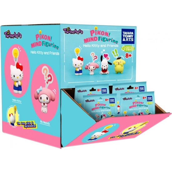 Twinchees Hello Kitty & Friends Pikon Minds Figure Blind Bags (24ct) RRP £5.99