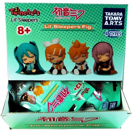 Twinchees Hatsune Miku Lil' Sleeper Figures (24ct) RRP £5.99