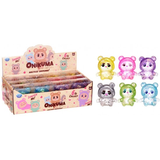 Onikuma Maltose Glitter Squishies (12ct) RRP £1.99 Onikuma Maltose Glitter Squishies (12ct) RRP £1.99