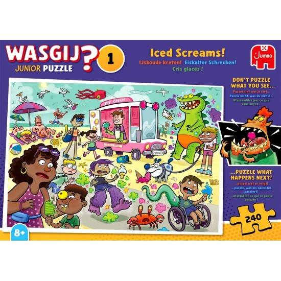 WASGIJ Junior 1 - Iced Screams RRP £8.99 WASGIJ Junior 1 - Iced Screams RRP £8.99