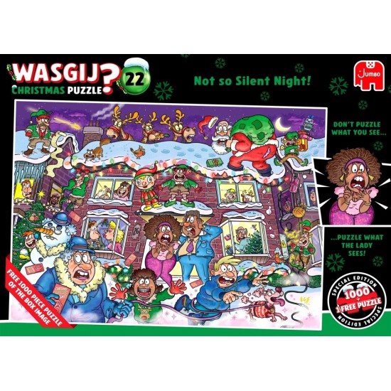 WASGIJ Christmas 22 - Not So Silent Night (2 x 1000 piece) RRP £13.99 WASGIJ Christmas 22 - Not So Silent Night (2 x 1000 piece) RRP £13.99