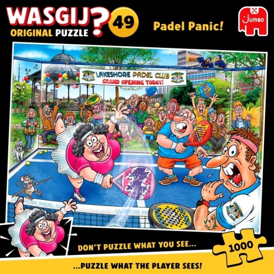 WASGIJ Original 49 - Padel Panic RRP £13.99 WASGIJ Original 49 - Padel Panic RRP £13.99
