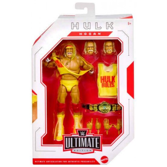 WWE Ultimate Edition 6" Hulk Hogan Figure (4ct) RRP £34.99