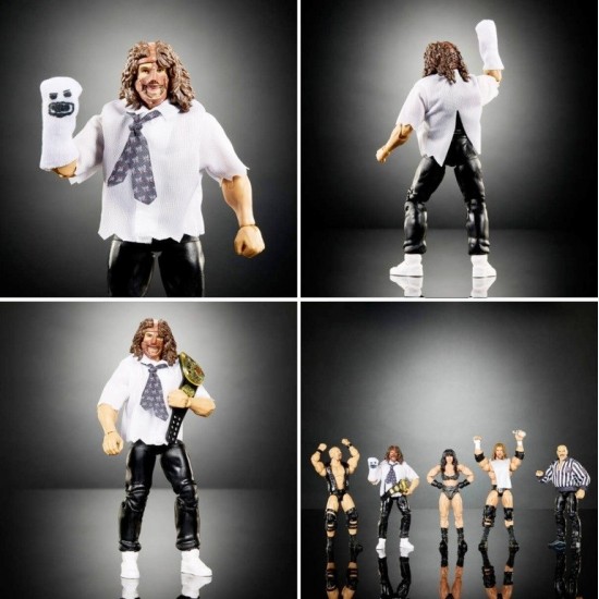 WWE Elite Collection Deluxe 6" Mankind Figure (5ct) RRP £27.99