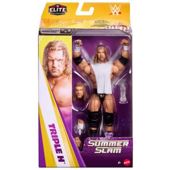 WWE Elite Collection Deluxe 6" Triple H Figure (5ct) RRP £27.99
