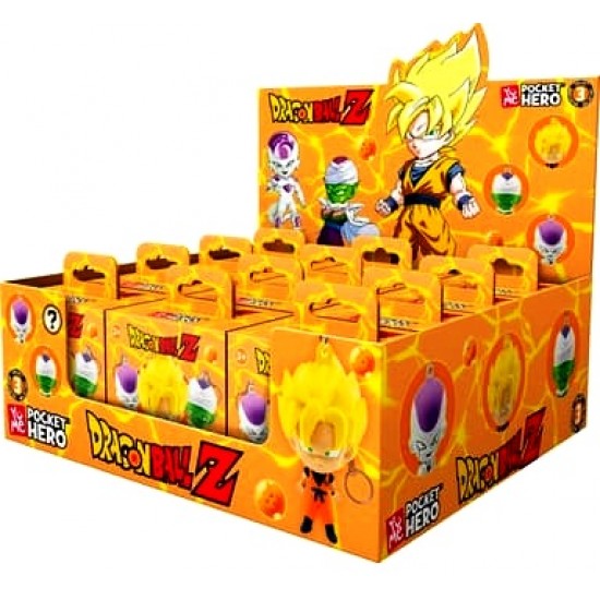 Dragonball Z 3D Figure Pocket Hero Keychains (12ct) RRP £6.99