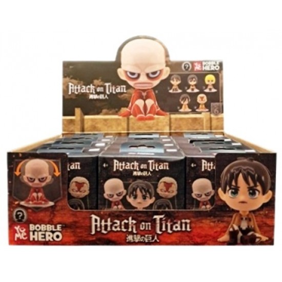 Attack on Titan Bobble Head Blind Box (12ct) RRP £7.99