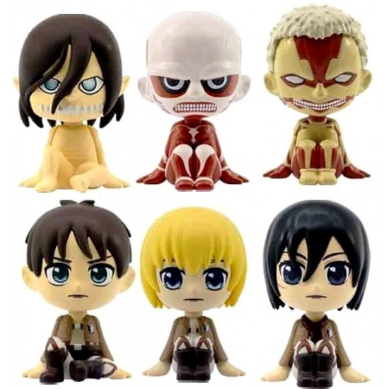 Attack on Titan Bobble Head Blind Box (12ct) RRP £7.99
