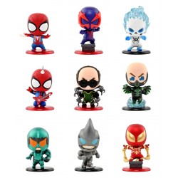 Spiderman Cosbi Bobble Head Collection Hero Box (8ct) RRP £14.99