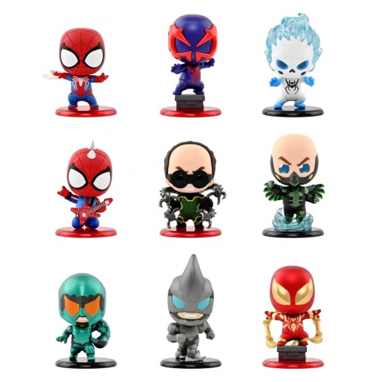 Spiderman Cosbi Bobble Head Collection Hero Box (8ct) RRP £14.99