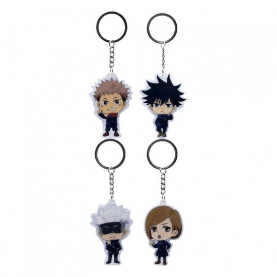 Jujutsu Kaisen Acrylic Keychains (24ct) RRP £1.99