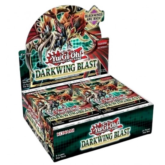 Yu-Gi-Oh Darkwing Blast Boosters (24ct) rrp £3.99