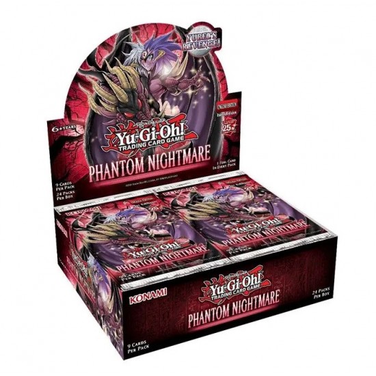 Yu-Gi-Oh Phantom Nightmare Boosters (24ct) RRP £4.49 