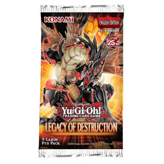 Yu-Gi-Oh Legacy of Destruction Boosters (24ct) RRP £4.49 (LATEST RELEASE)