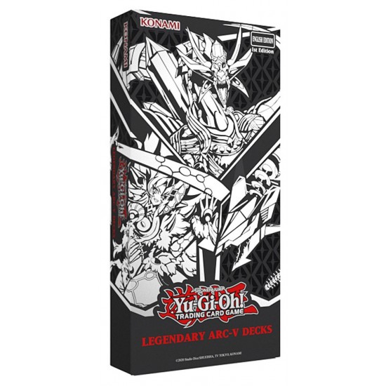 Yu-Gi-Oh Legendary Arc-V Decks RRP £29.99 - RELEASE DATE: AUGUST 6, 2026 (SOLD OUT TO PRE-ORDER) Yu-Gi-Oh Legendary Arc-V Decks RRP £29.99 - RELEASE DATE: AUGUST 6, 2026 (SOLD OUT TO PRE-ORDER)