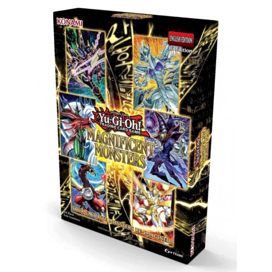 Yu-Gi-Oh Magnificent Monster Boxset RRP £34.99 - RELEASE DATE: SEPTEMBER 3, 2026 (SOLD OUT TO PRE-ORDER) Yu-Gi-Oh Magnificent Monster Boxset RRP £34.99 - RELEASE DATE: SEPTEMBER 3, 2026 (SOLD OUT TO PRE-ORDER)