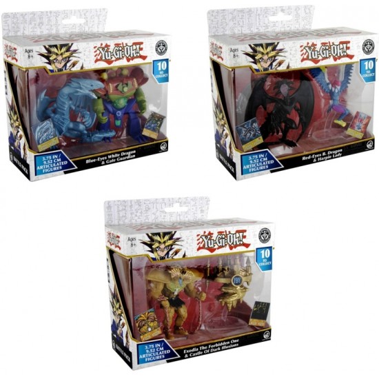 Yu-Gi-Oh 2-pack Battle Figures Assortment (6ct) RRP £19.99