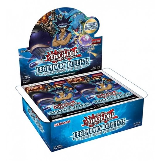 Yu-Gi-Oh Legendary Duelist - Duels of the Deep (36ct) RRP £1.85 Yu-Gi-Oh Legendary Duelist - Duels of the Deep (36ct) RRP £1.85