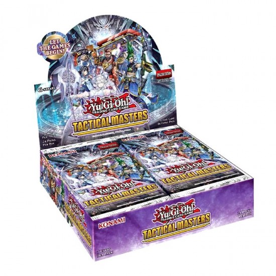 Yu-Gi-Oh Tactical Masters Boosters (24ct) RRP £3.99