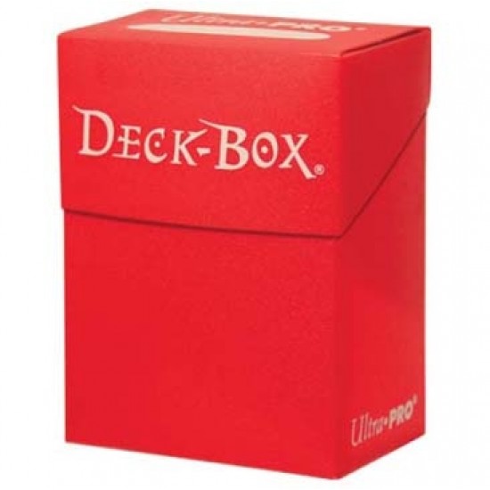 Ultra Pro Deck Box Red RRP £2.50