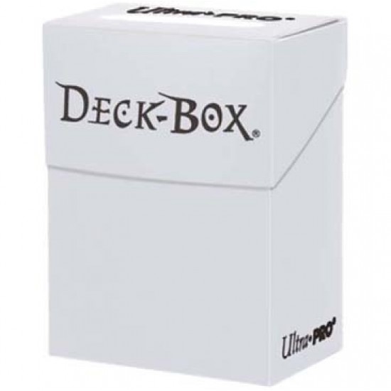 Ultra Pro Deck Box White RRP £2.50