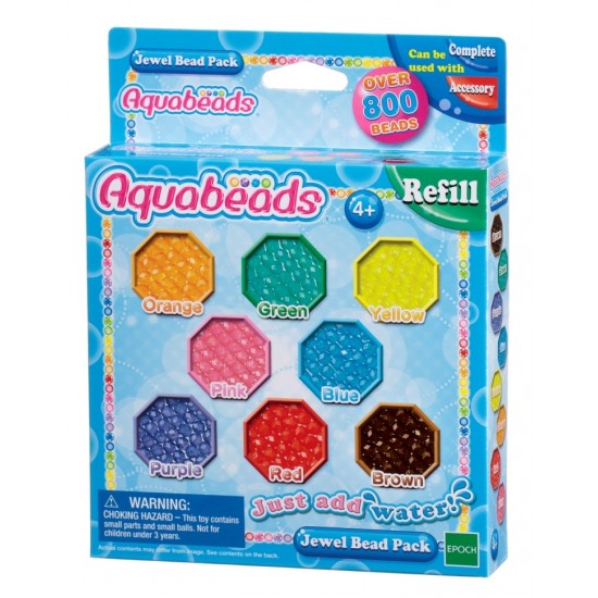 Aquabeads Jewel Bead Pack (6ct) (79178) RRP £4.99