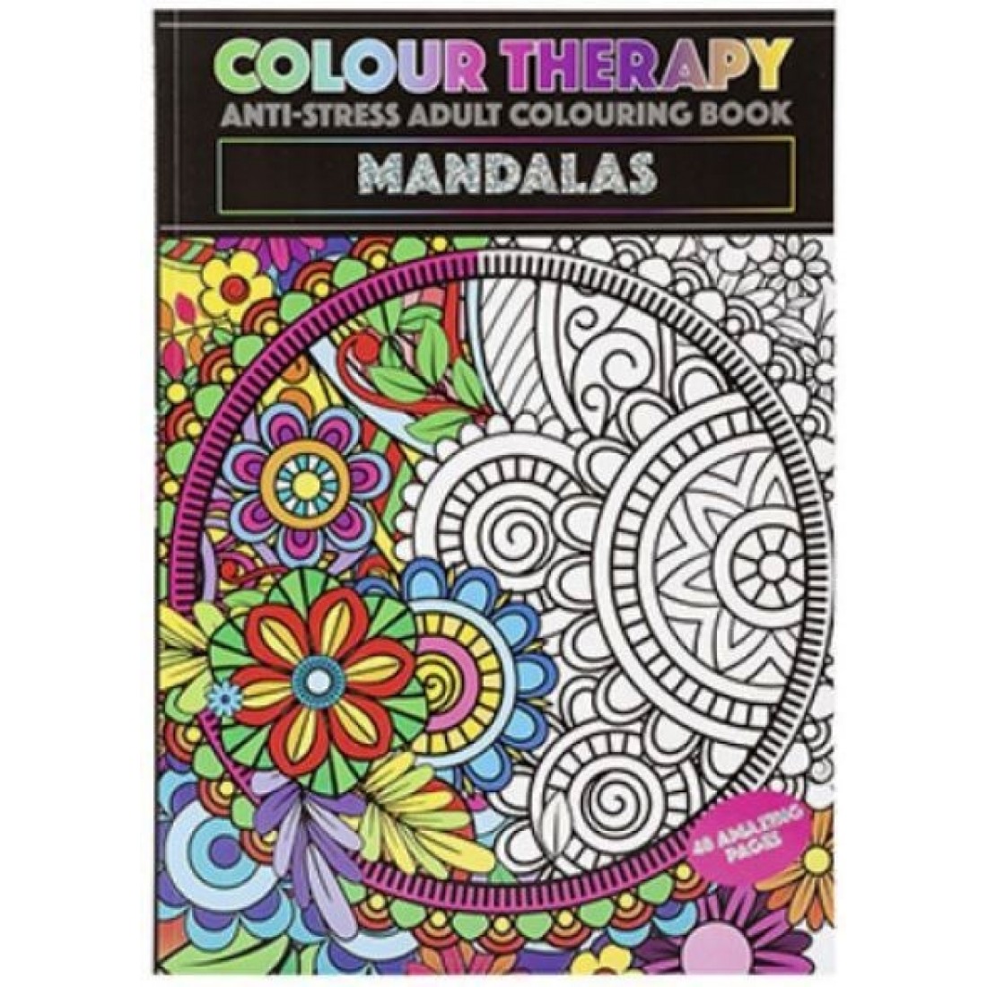 Colour Therapy Book Mandalas