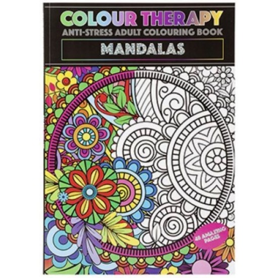 Colour Therapy Book - Mandalas (48 pages) RRP £1.99